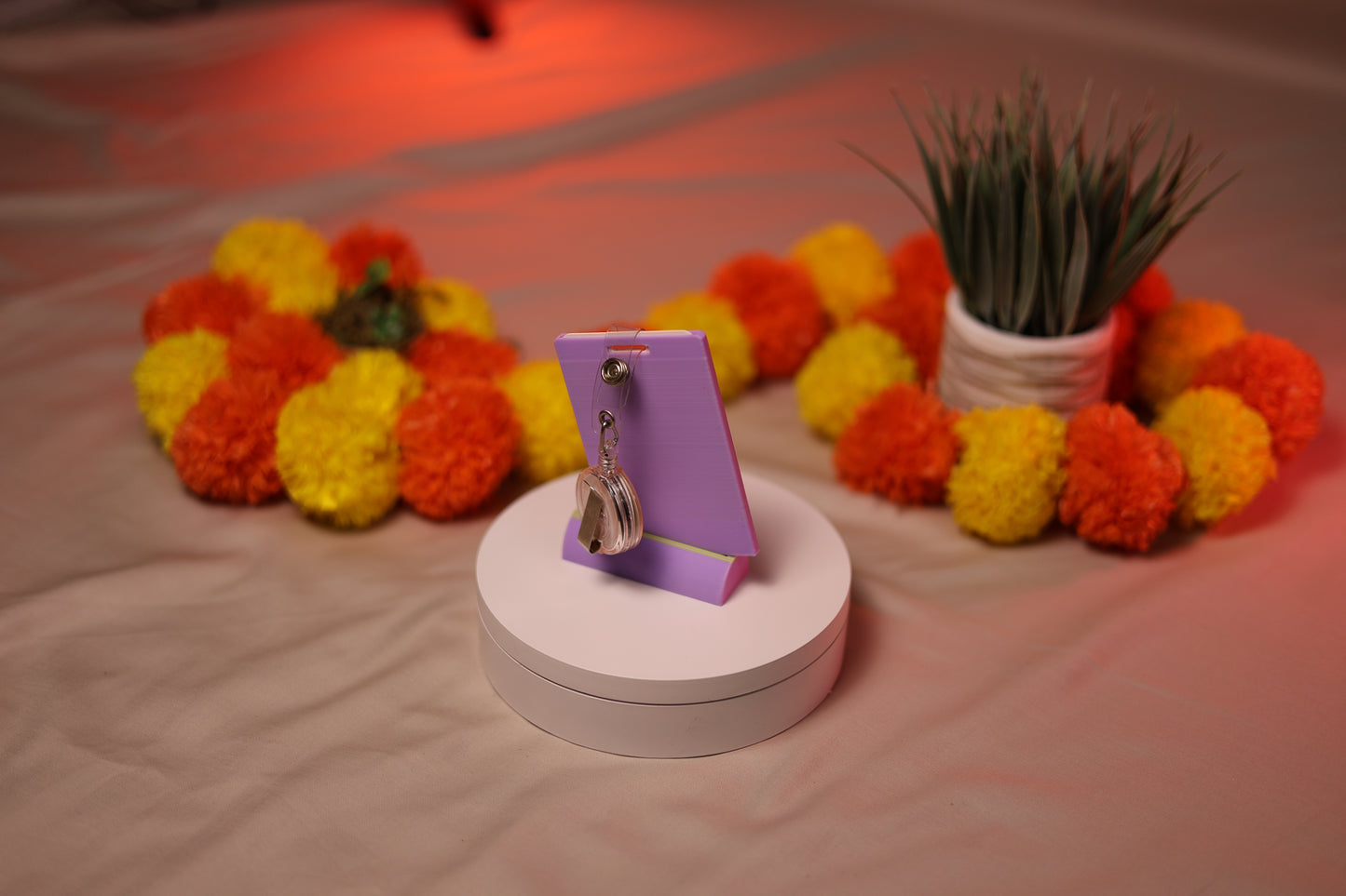 Custom 3D-Printed Access Card Holder with Retractable Reel