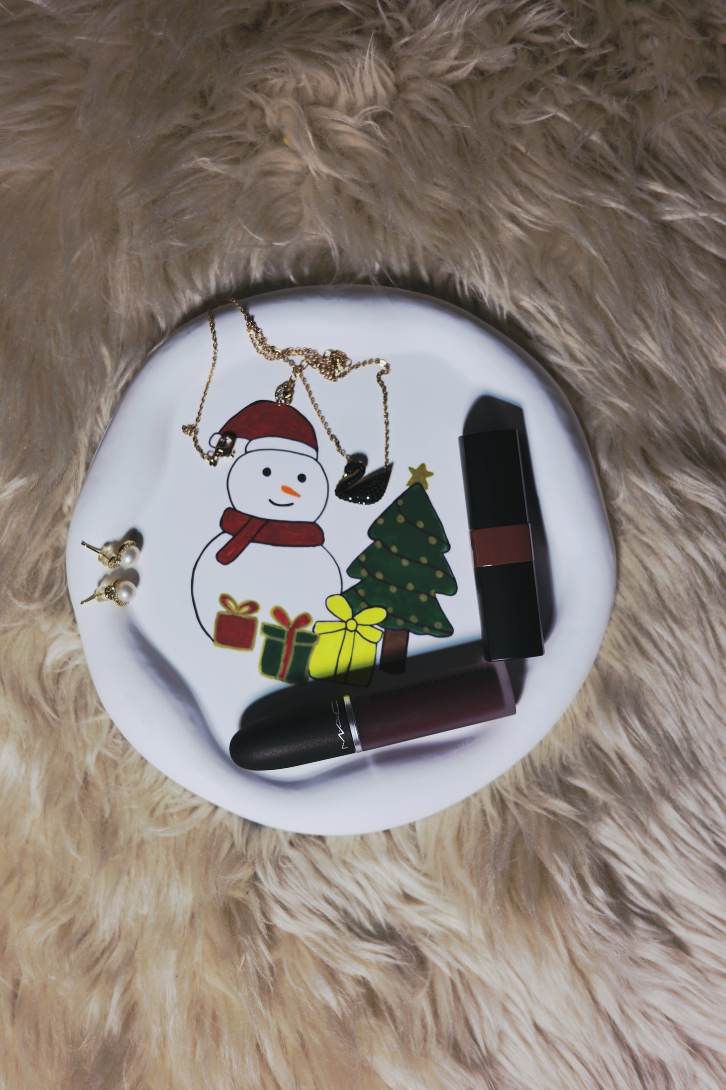 Custom Hand Painted Trinket Tray